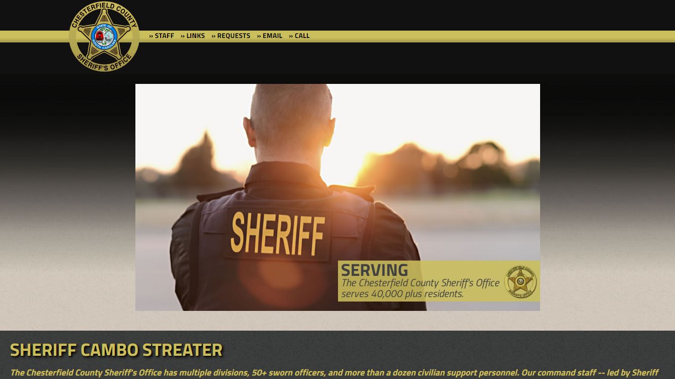 Home - Chesterfield County SC Sheriff's Office